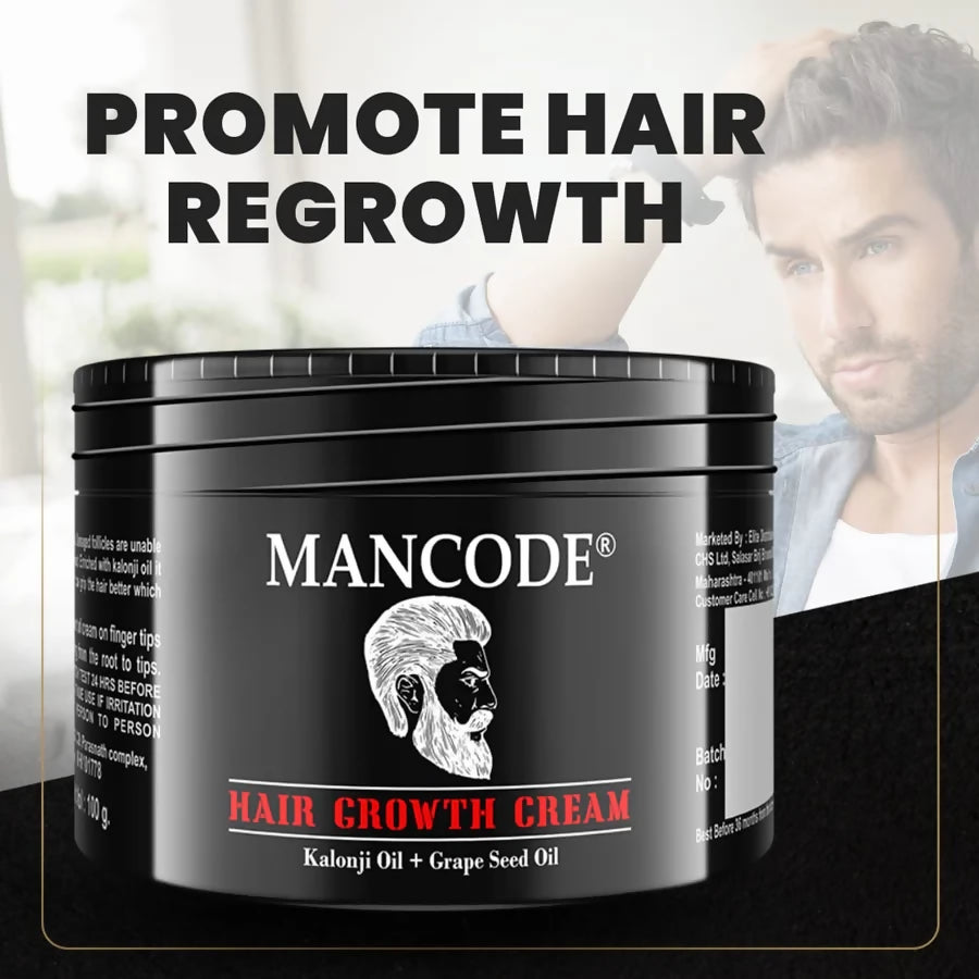 Mancode Hair Growth Cream with kalonji