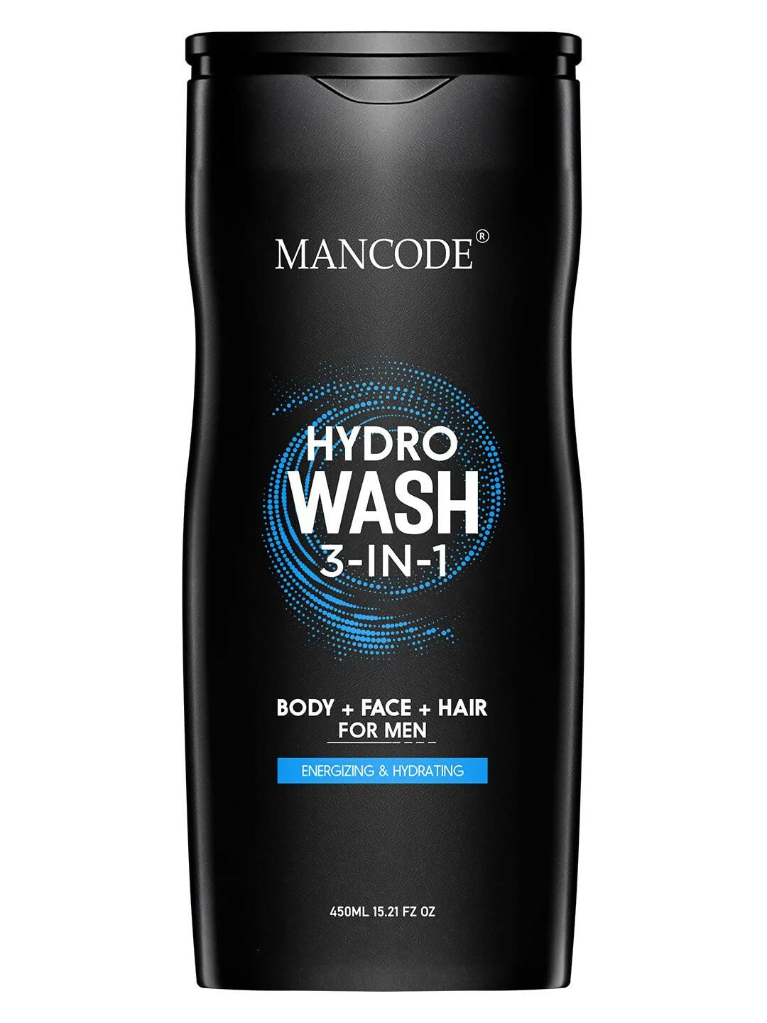 Blue hydro body wash for men