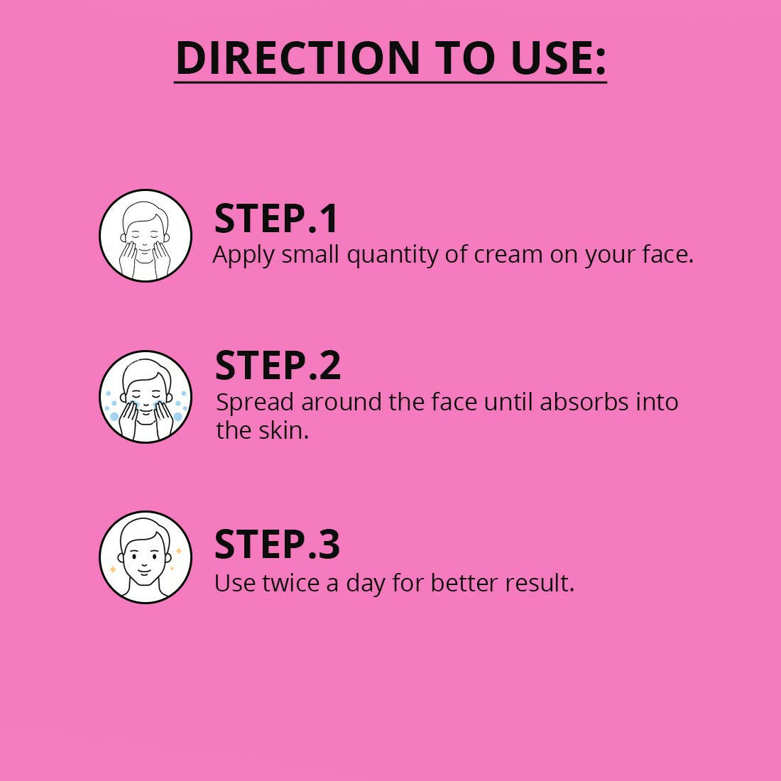how to use whitening cream