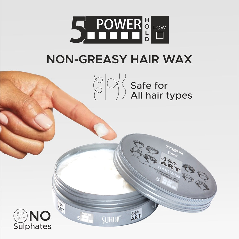 Taprin suhu Style Art Hair Web wax for Men - 100ml