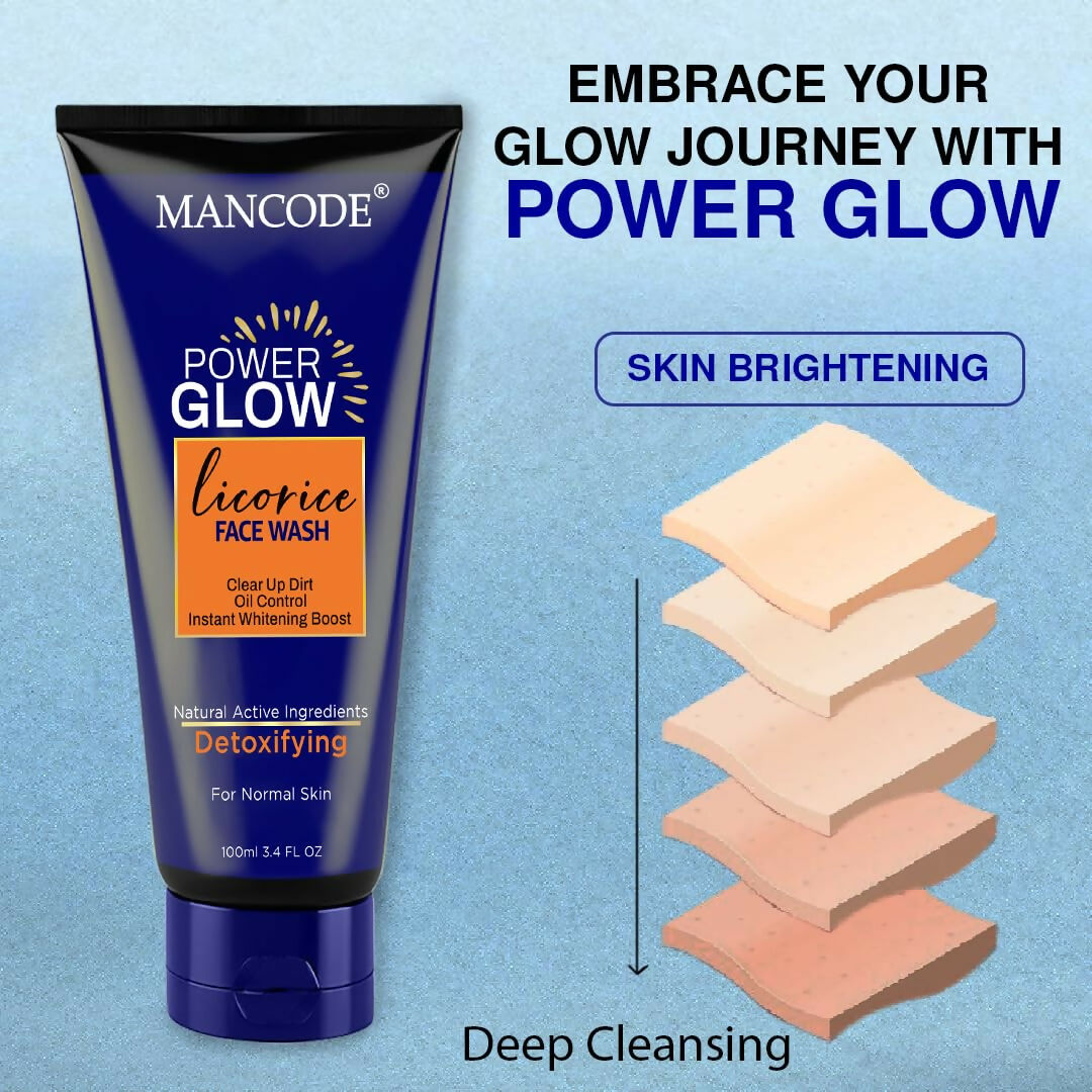 Best glow face wash for men in India