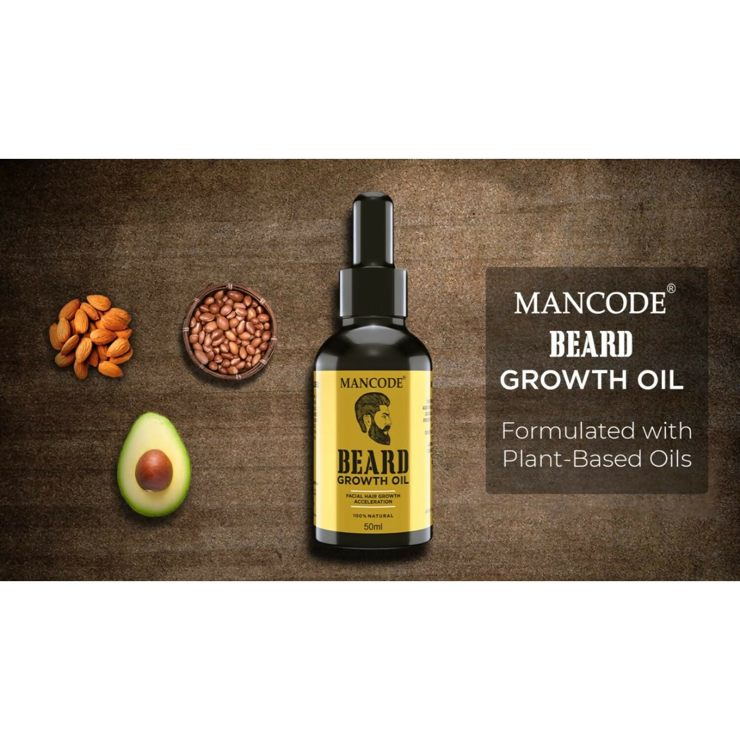 Beard Growth Oil for Men