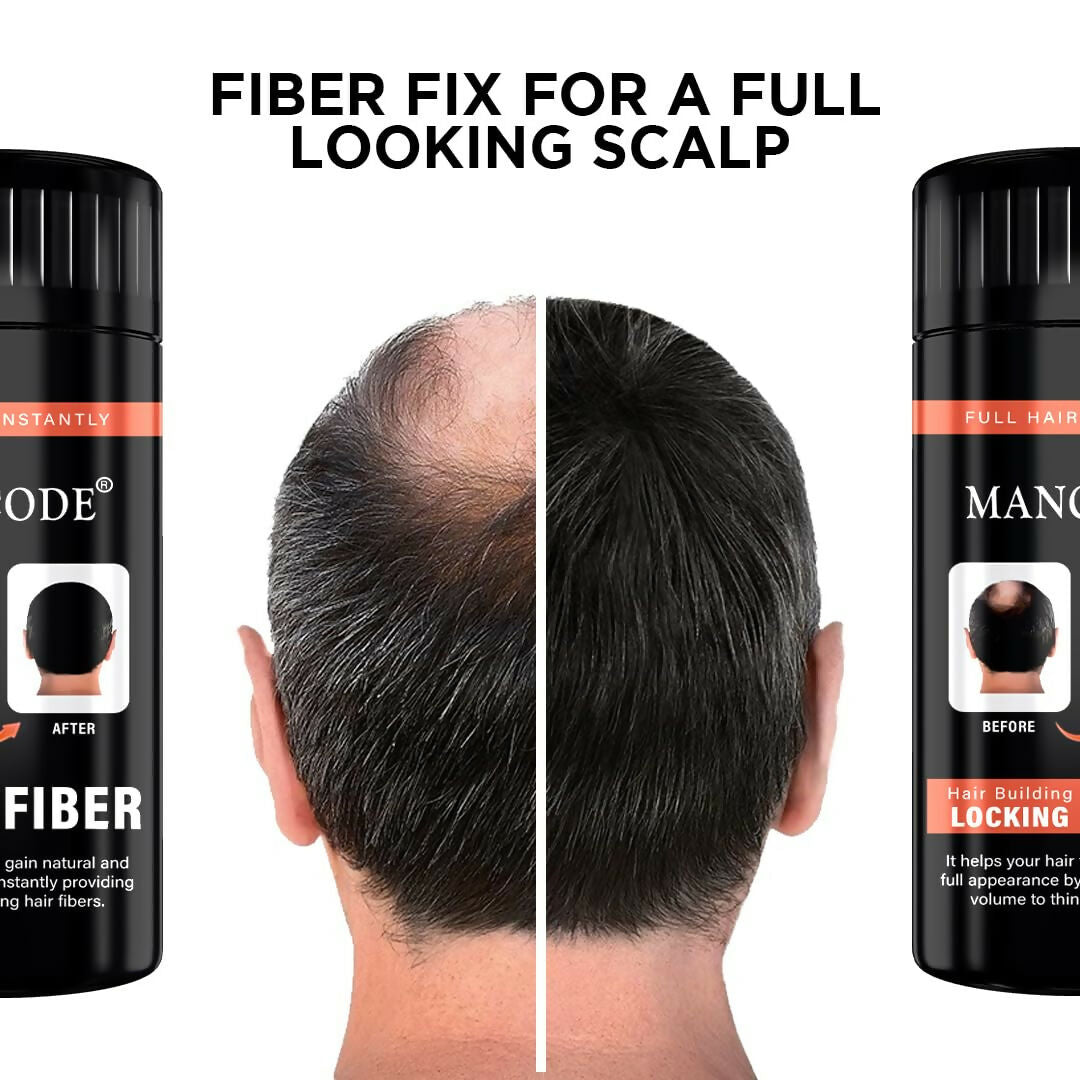 Black Hair Fiber for Thinning Hair