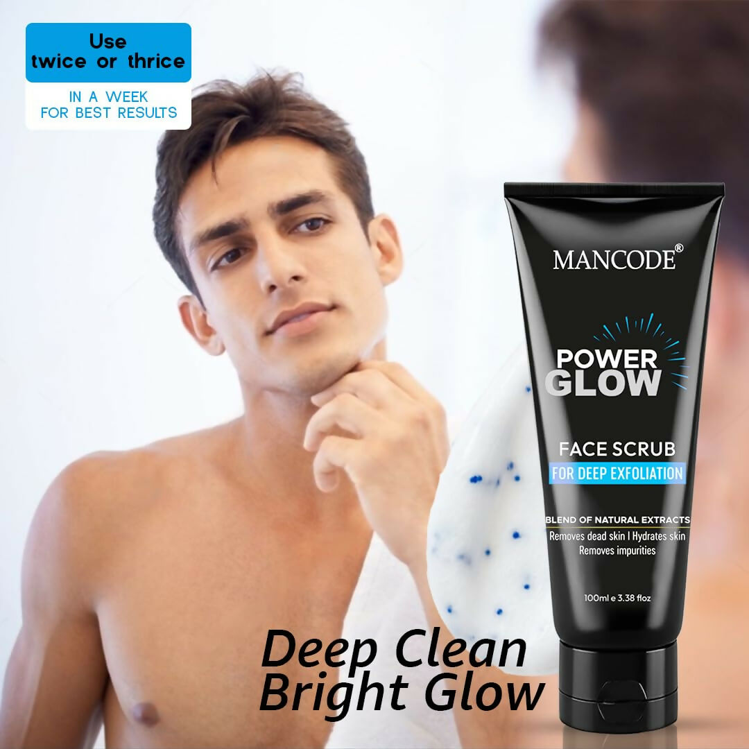 Glowing Skin Scrub for Men