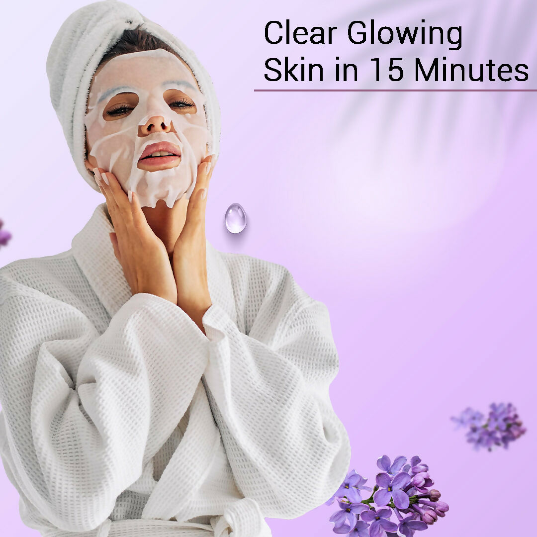 Brightening lavender mask