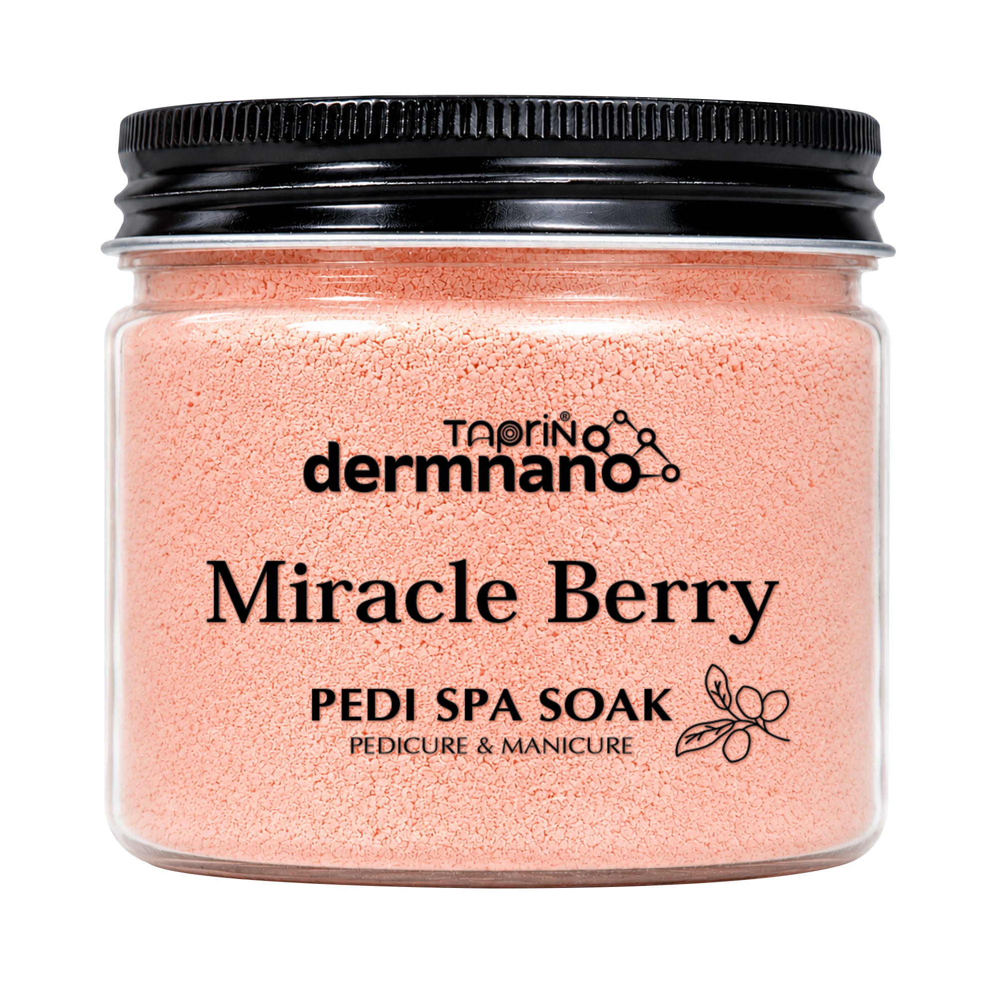 Taprin Dermnano Miracle Berry Pedi Spa Soak | Foot Spa Soak for Dry Feet & Deep Cleansing