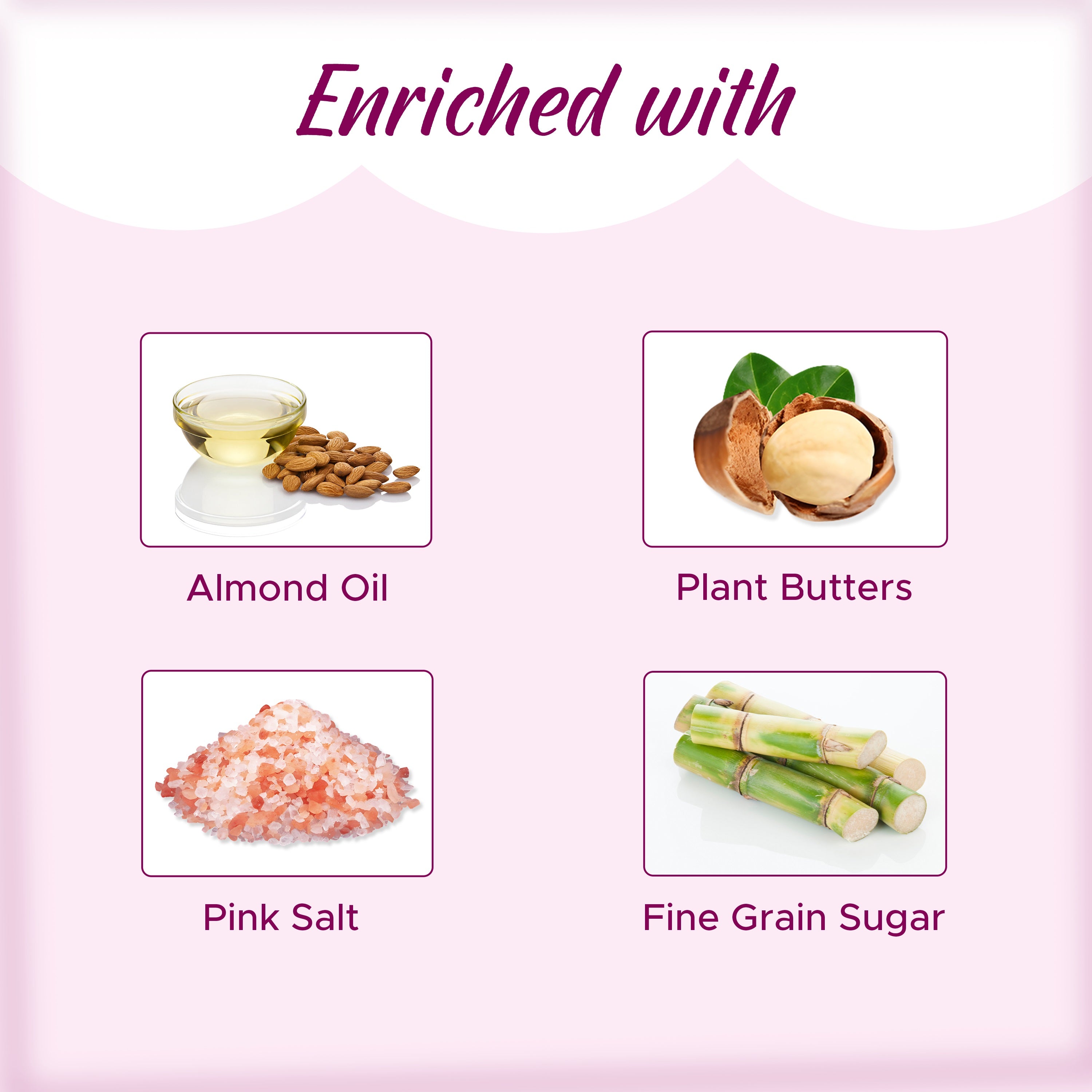 Brightening Sugar Face Scrub with Tapveda formula for glowing skin