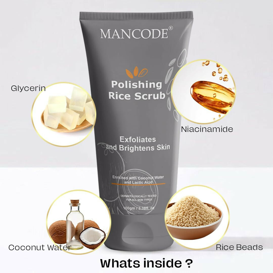 Mancode Face Scrub 100g