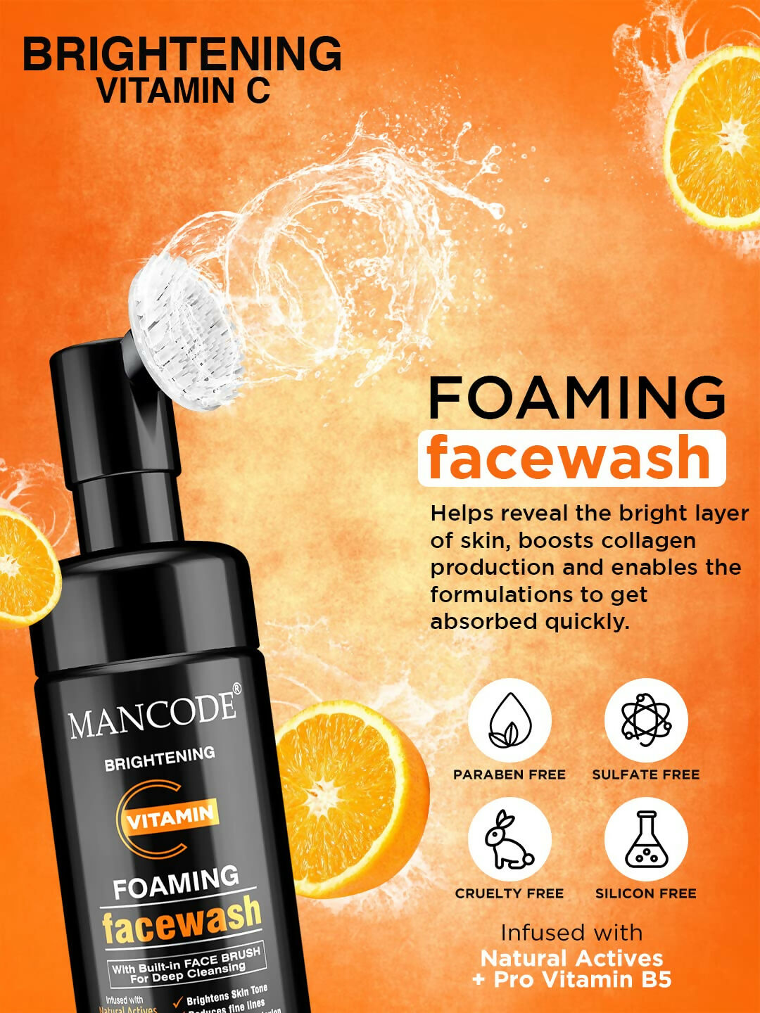 Vitamin C Foaming Face Wash
