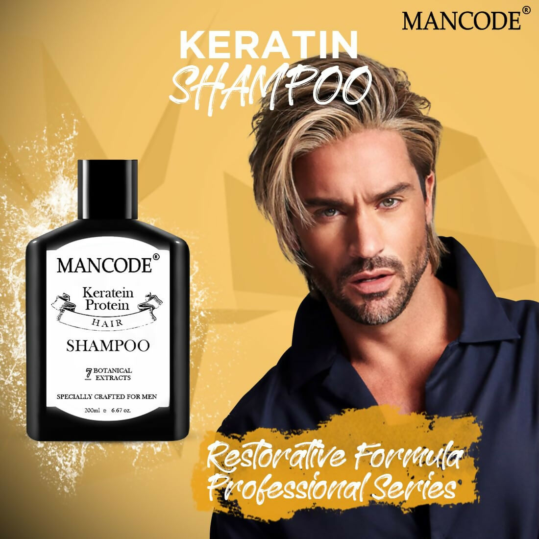 men’s hair care shampoo