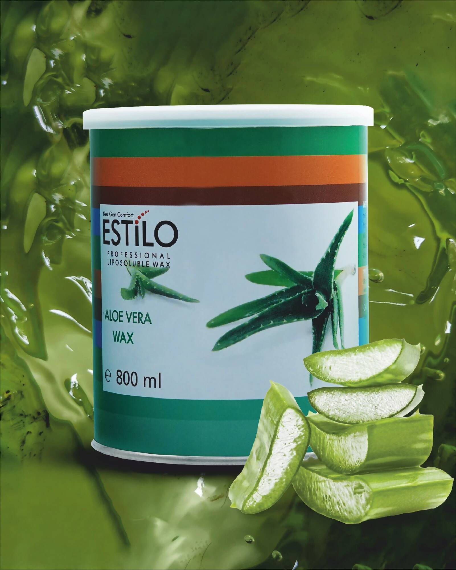 aloe vera wax with ingridients