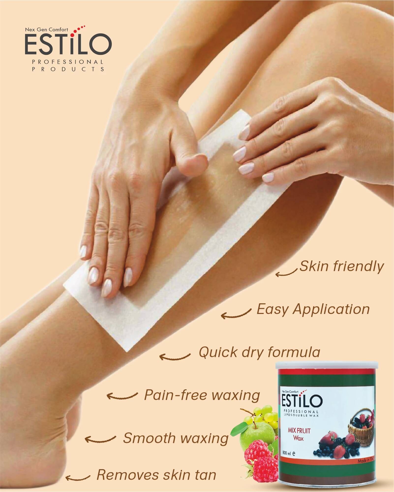 benefits of mix fruit hair wax