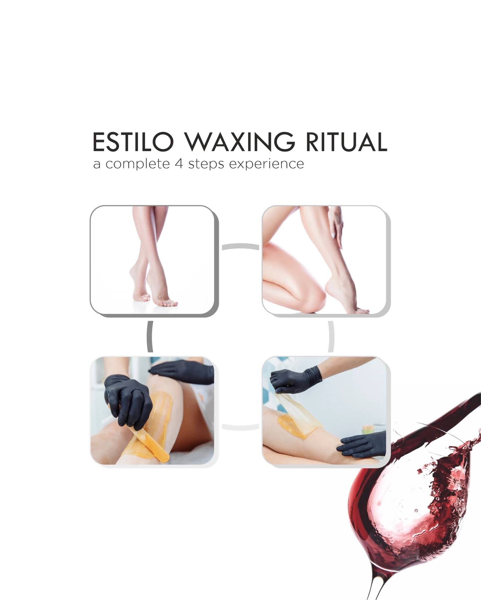 how to use red wine wax