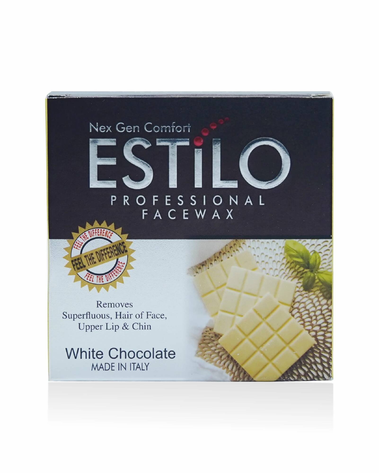 estilo professional white chocolate face wax