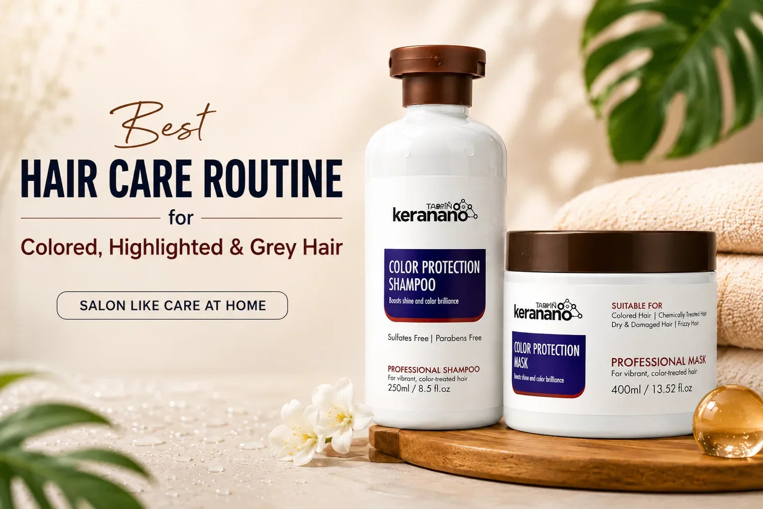 Best Hair Care Routine for Colored, Highlighted, and Grey Hair