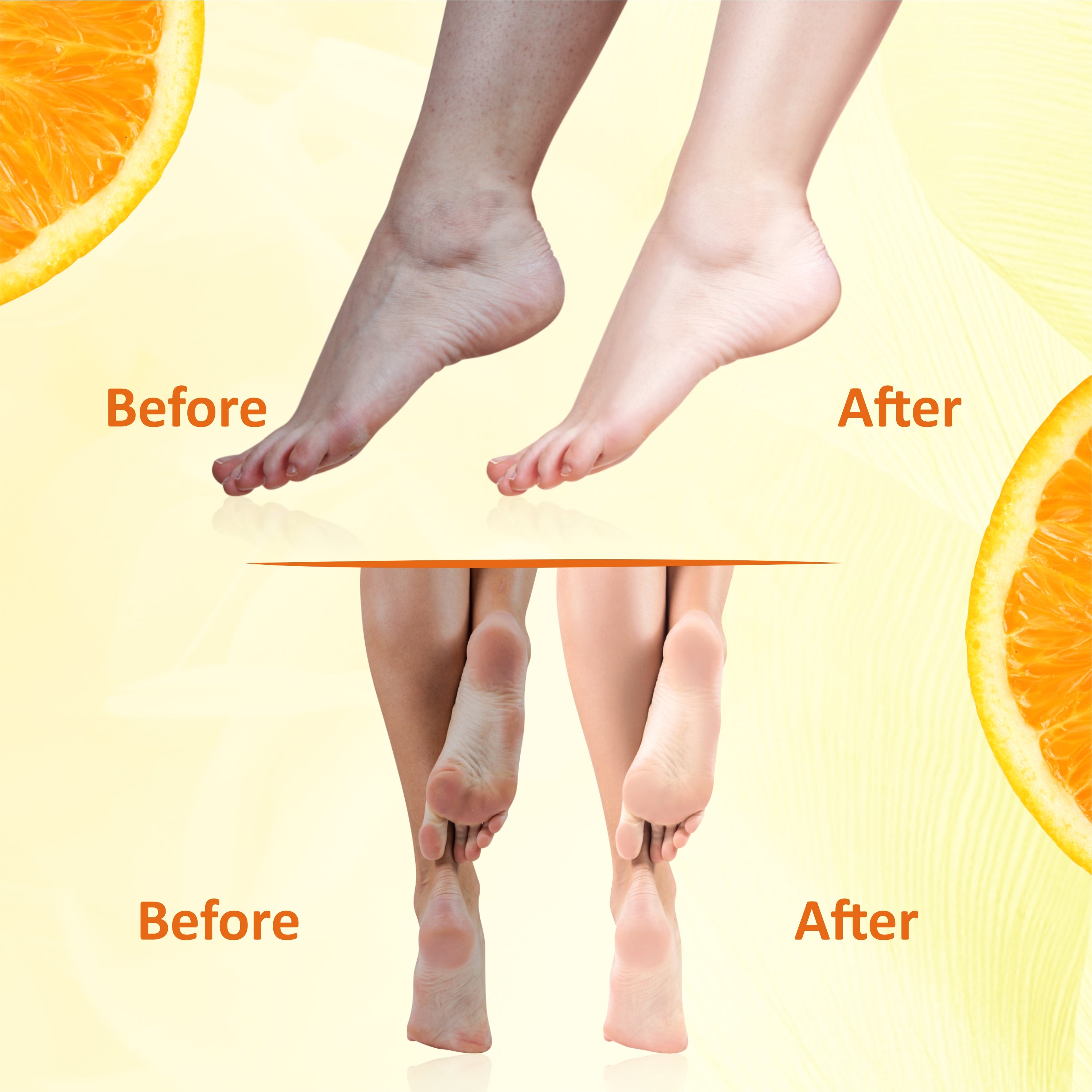 Taprin Vitamin C Manicure Pedicure Soak & Salt for Soft for Radiant Hands & Feet (600+900) g