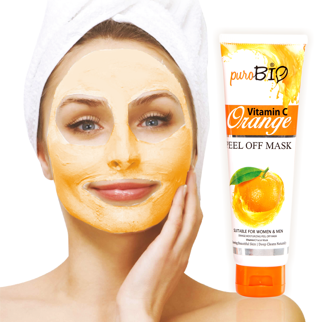 Vitamin-C Orange peel off mask