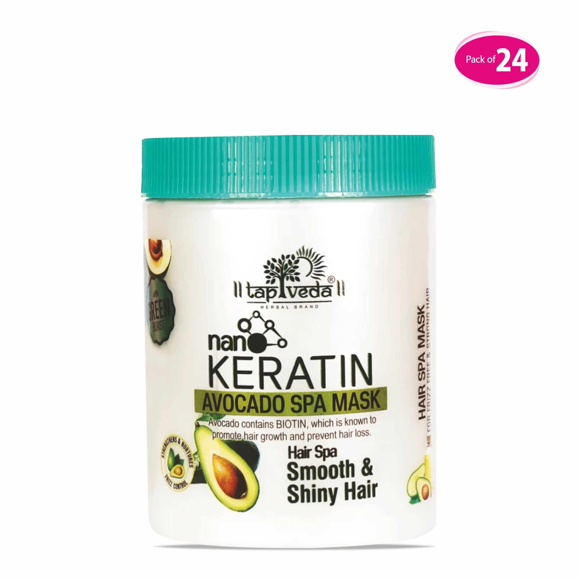 Avocado Nano Keratin Hair Spa Mask in bulk 24 quantity