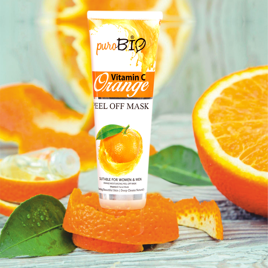 Vitamin-C Orange peel off mask