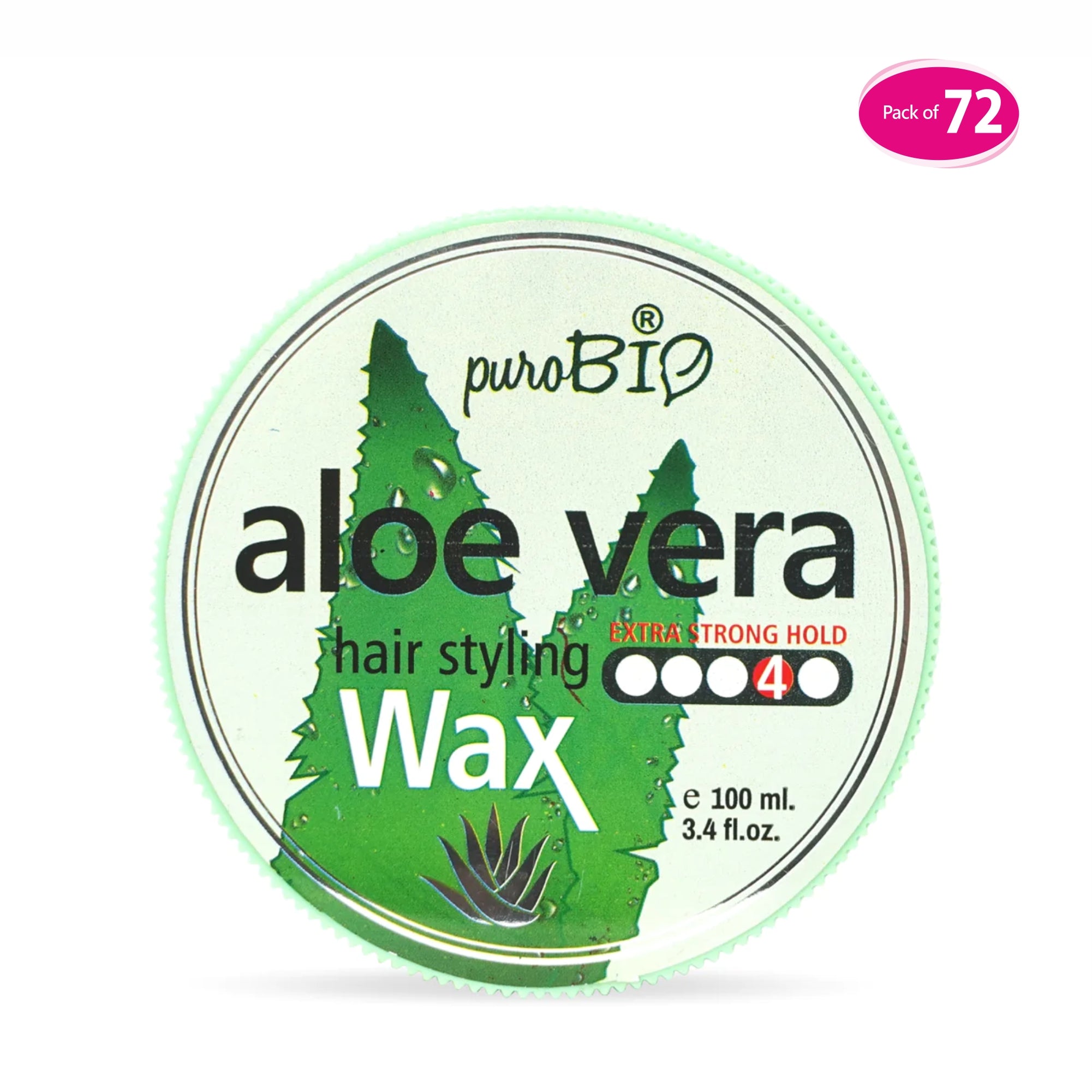 Aloe Vera Hair Styling Wax For Men in bulk 72 quantity