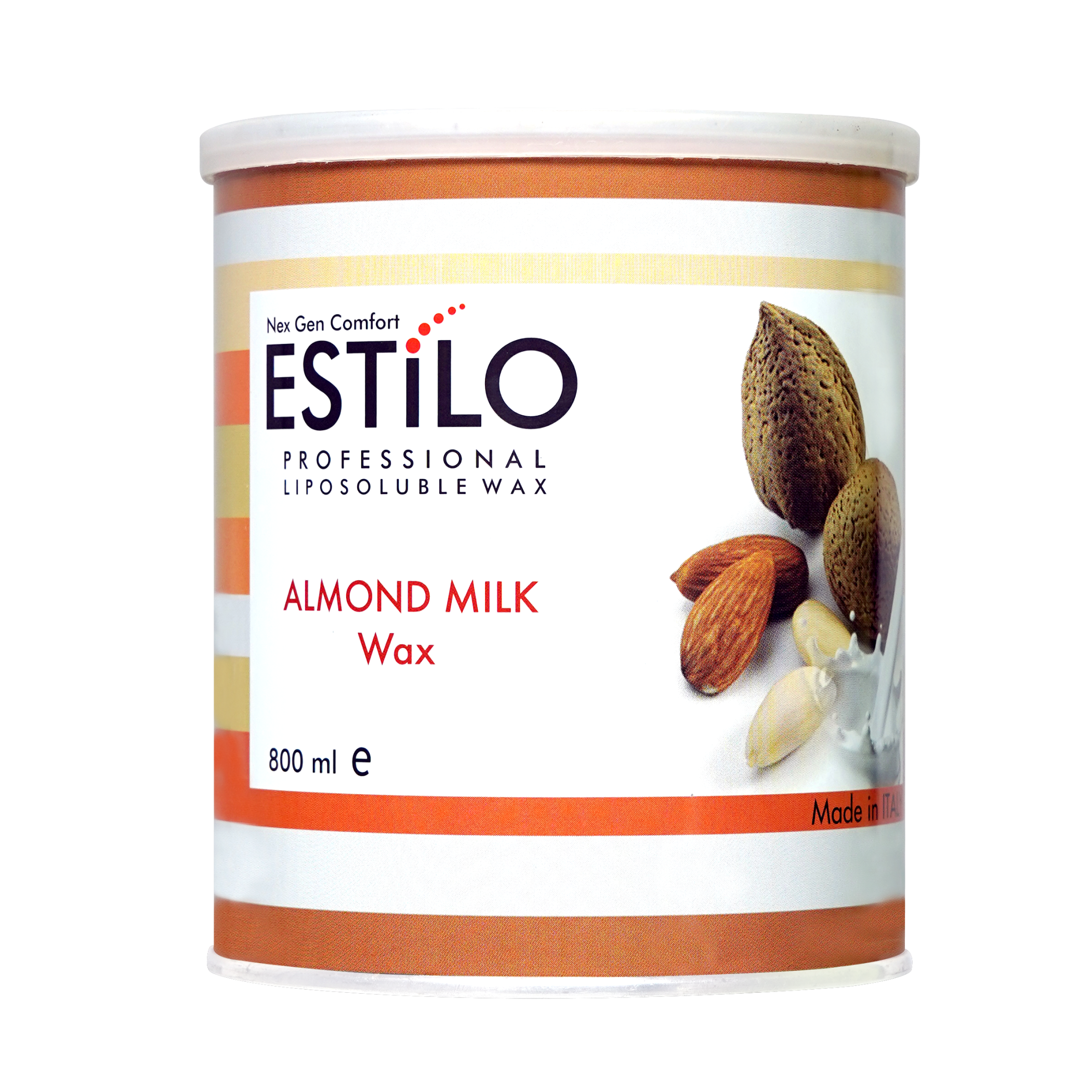 Estilo liposoluble almond milk wax for hair removal