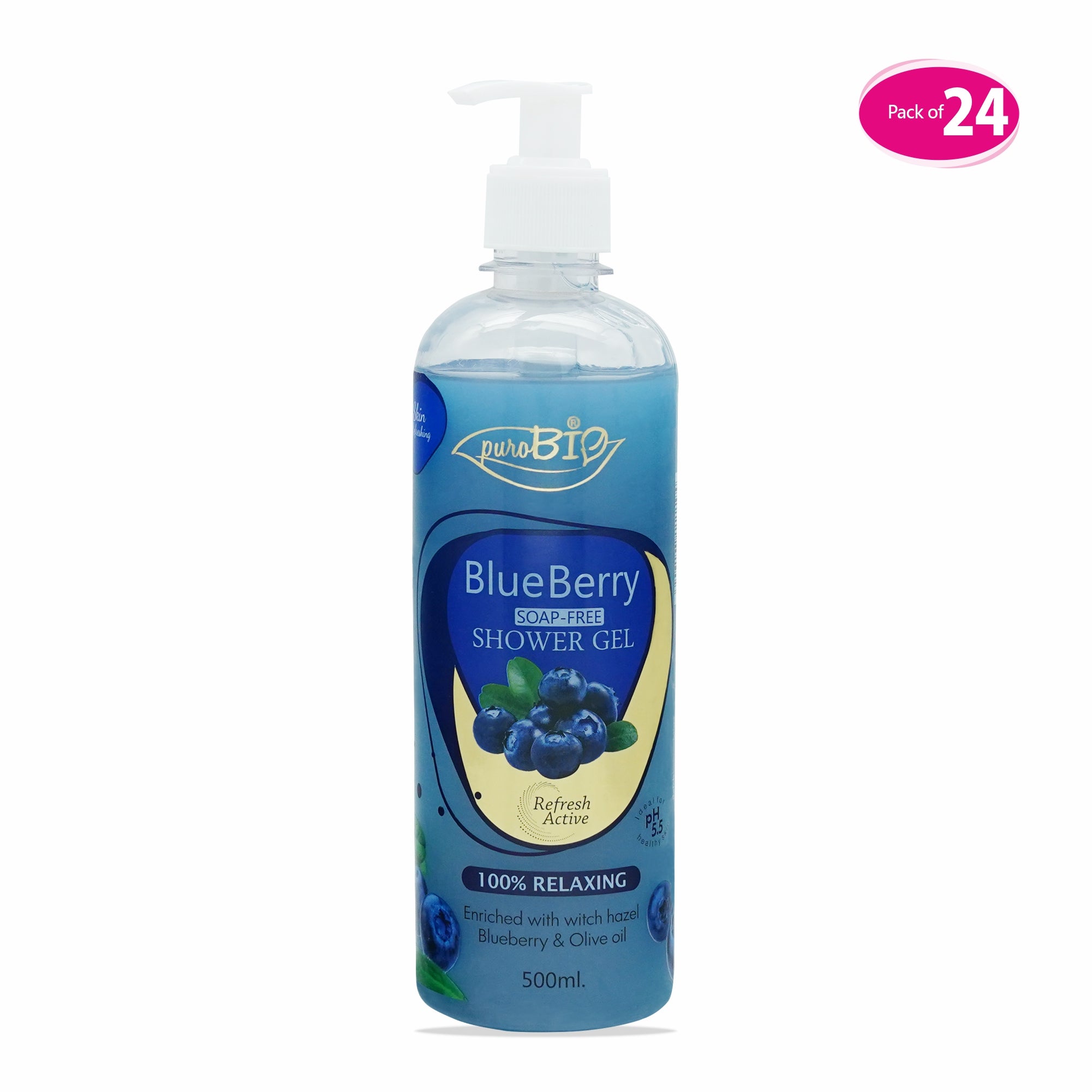 Blue Berry Shower Gel in bulk 24 quantity