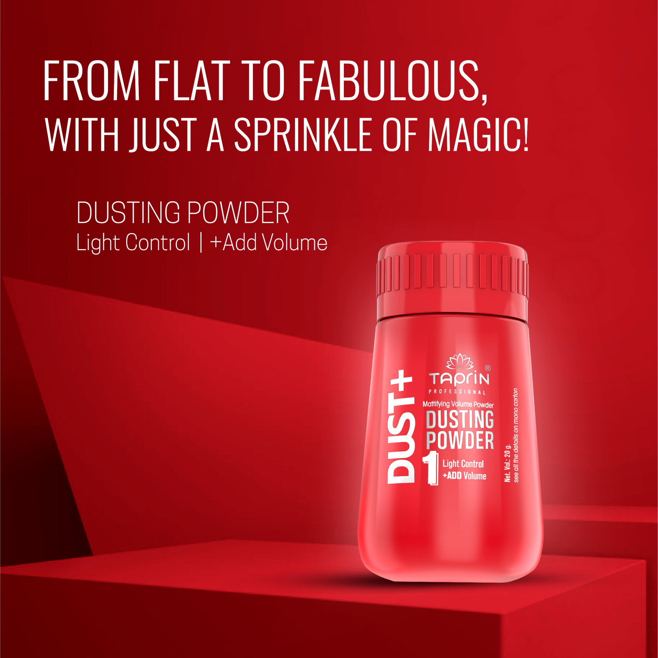 Taprin Hair Volume Dusting Powder For All Hair type (Set of 2)