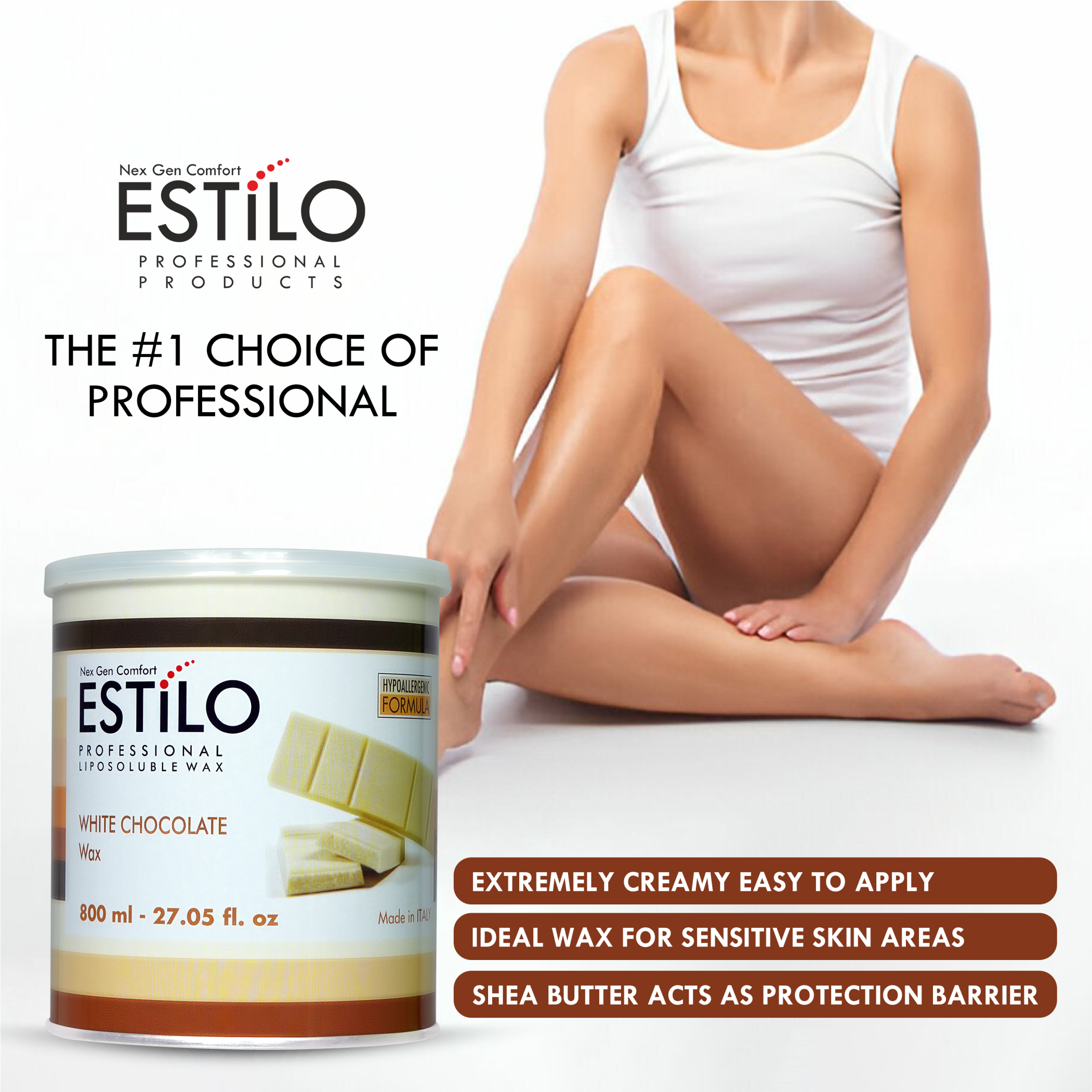 Benefits of white chocolate hair removal wax