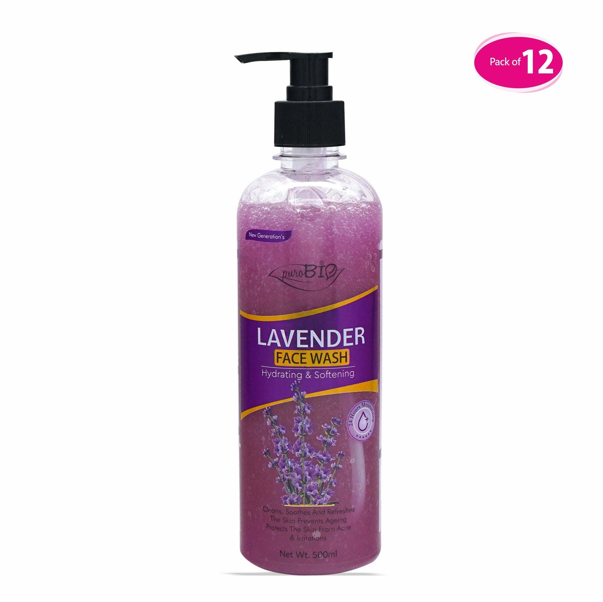 Lavender Face Wash in bulk 12 quantity