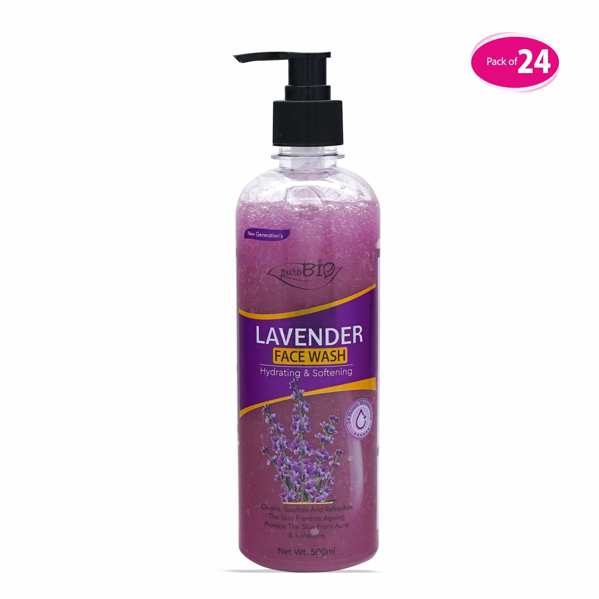 Lavender Face Wash in bulk 24 quantity