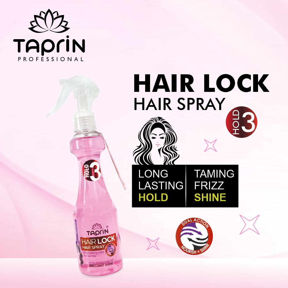 Three Hair Lock Hair Spray