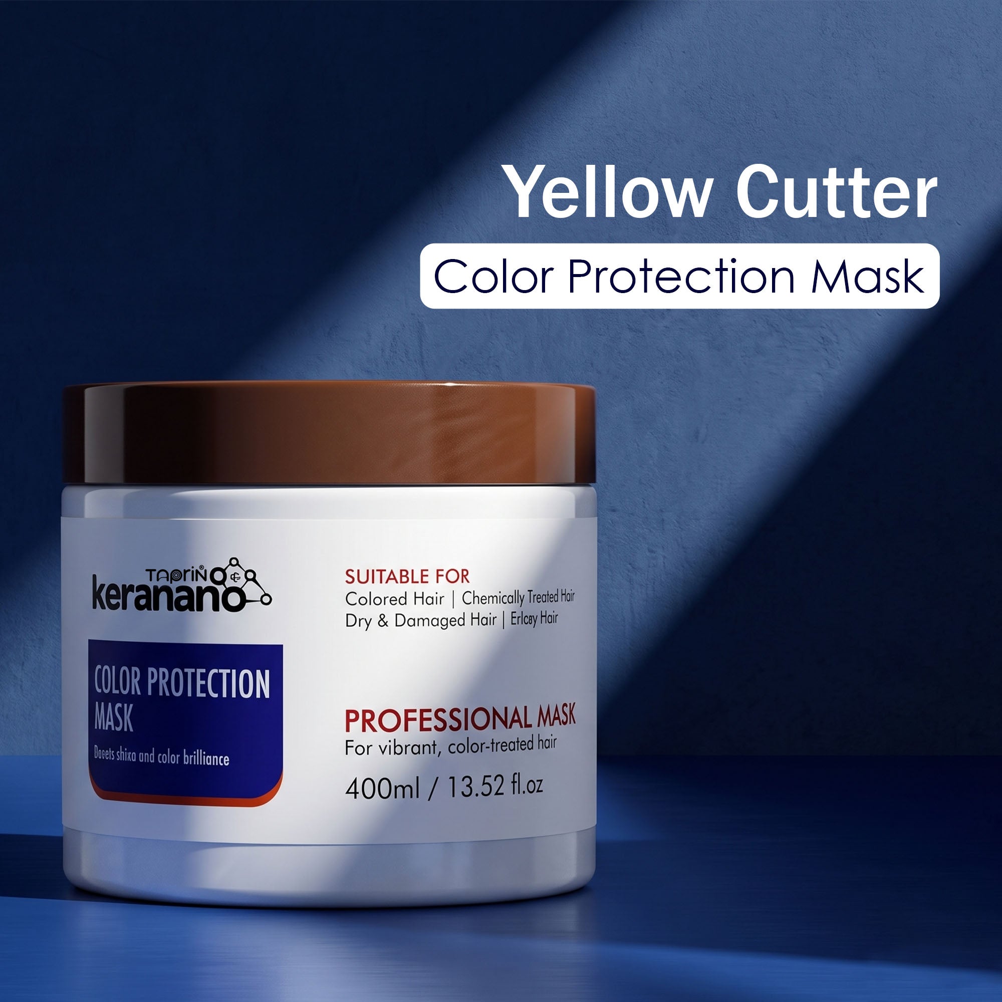 Taprin Keranano Color Protection Hair Mask | Professional Hair Mask for Colored Hair | Deep Nourishing Hair Care Mask | 400ml