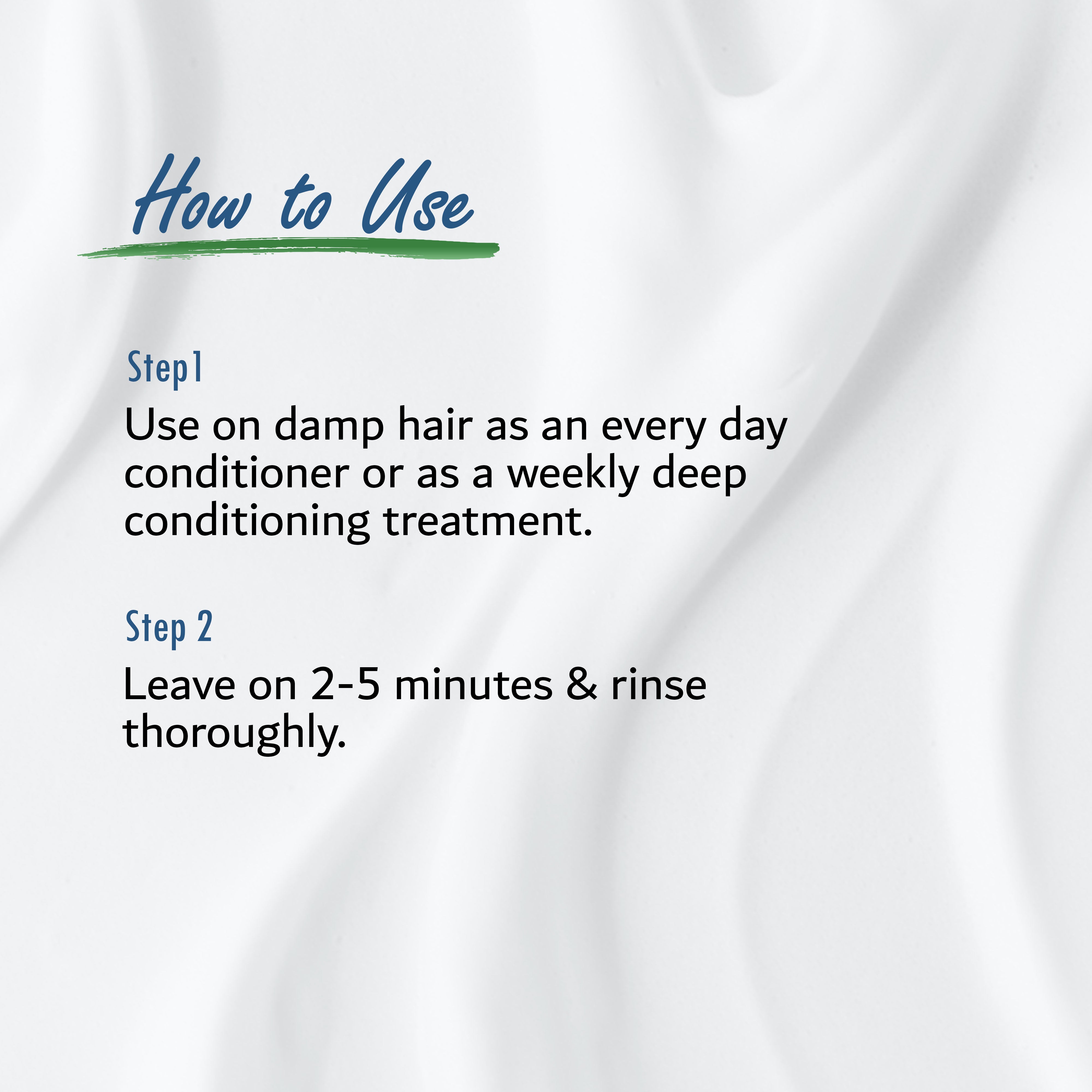 For dry hair, use a hair spa treatment for at least 2 to 5 minutes.