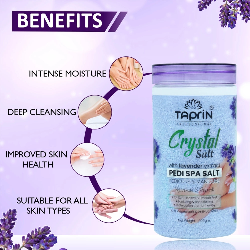 Crystal Meni Spa Salt with Lavender extract