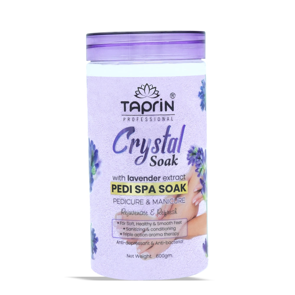 Crystal Pedi Spa Soak with Lavender extract