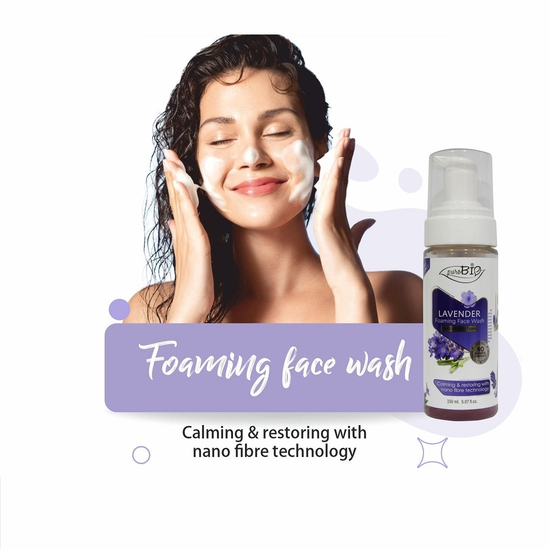 Lavender Foaming Face Wash
