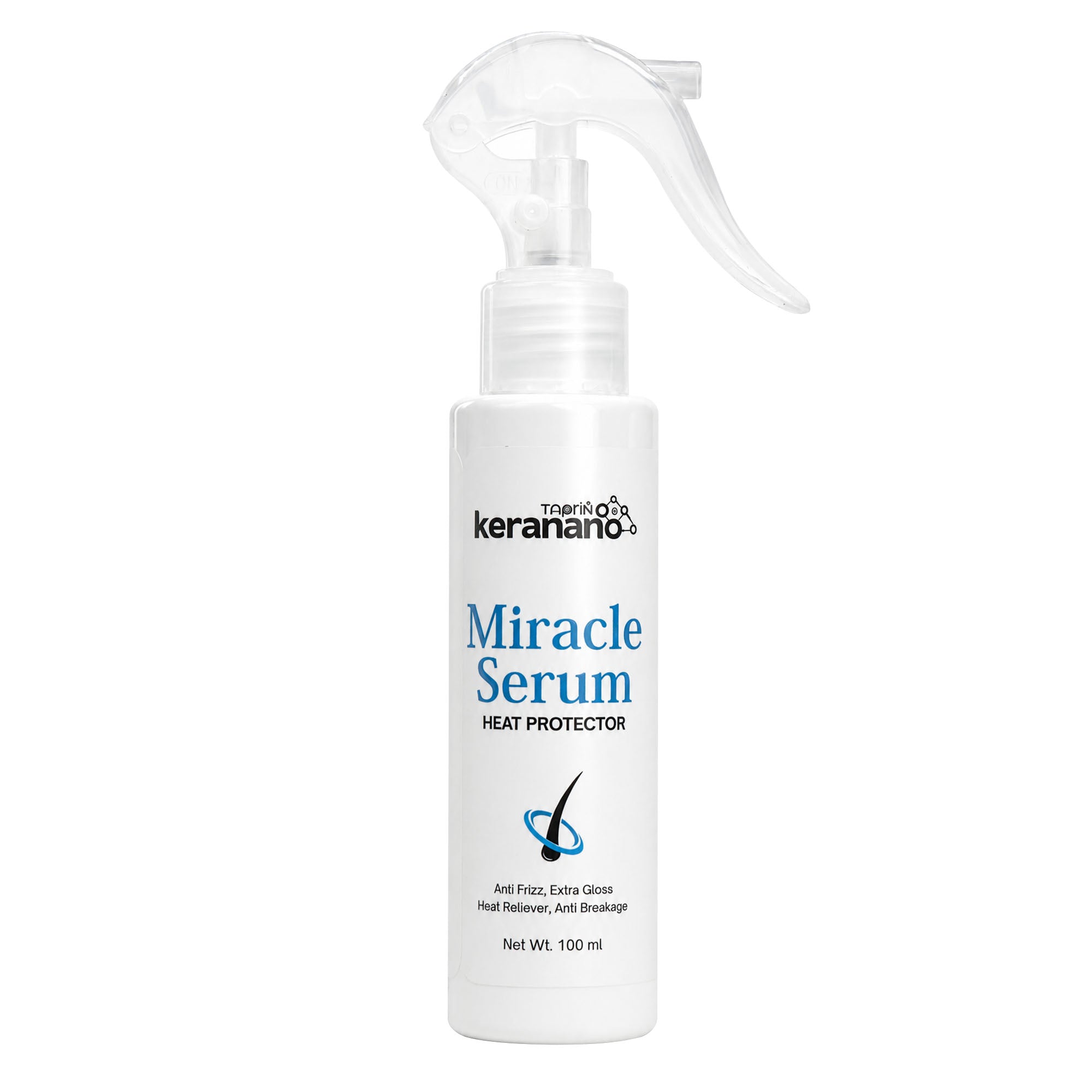 Miracle Serum Heat Protection Spray | Anti Frizz & Anti Breakage Hair Spray for Styling Protection | 100ml