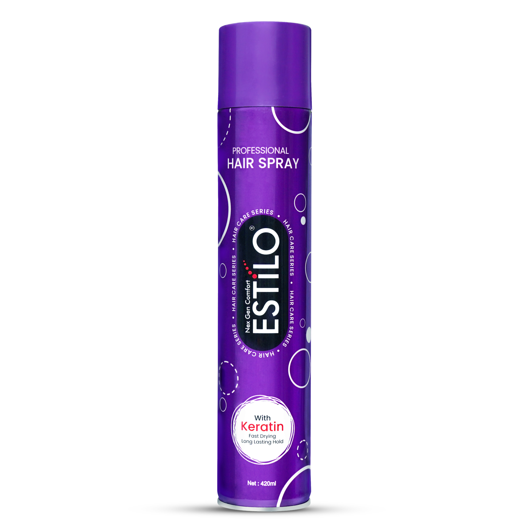 Estilo Professional Hair Spray with Keratin 420ml