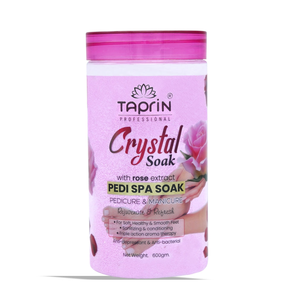Crystal Pedi Spa Soak with Rose extract