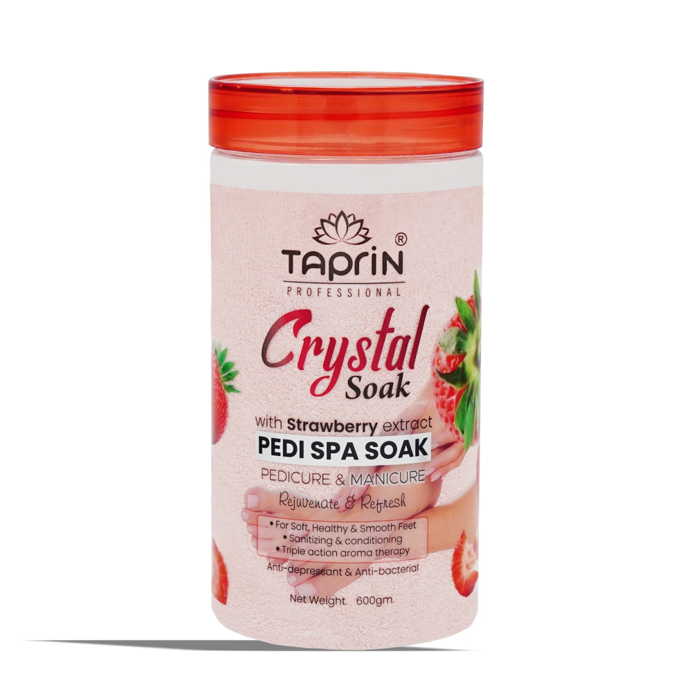 Crystal Pedi Spa Soak with Strawberry extract