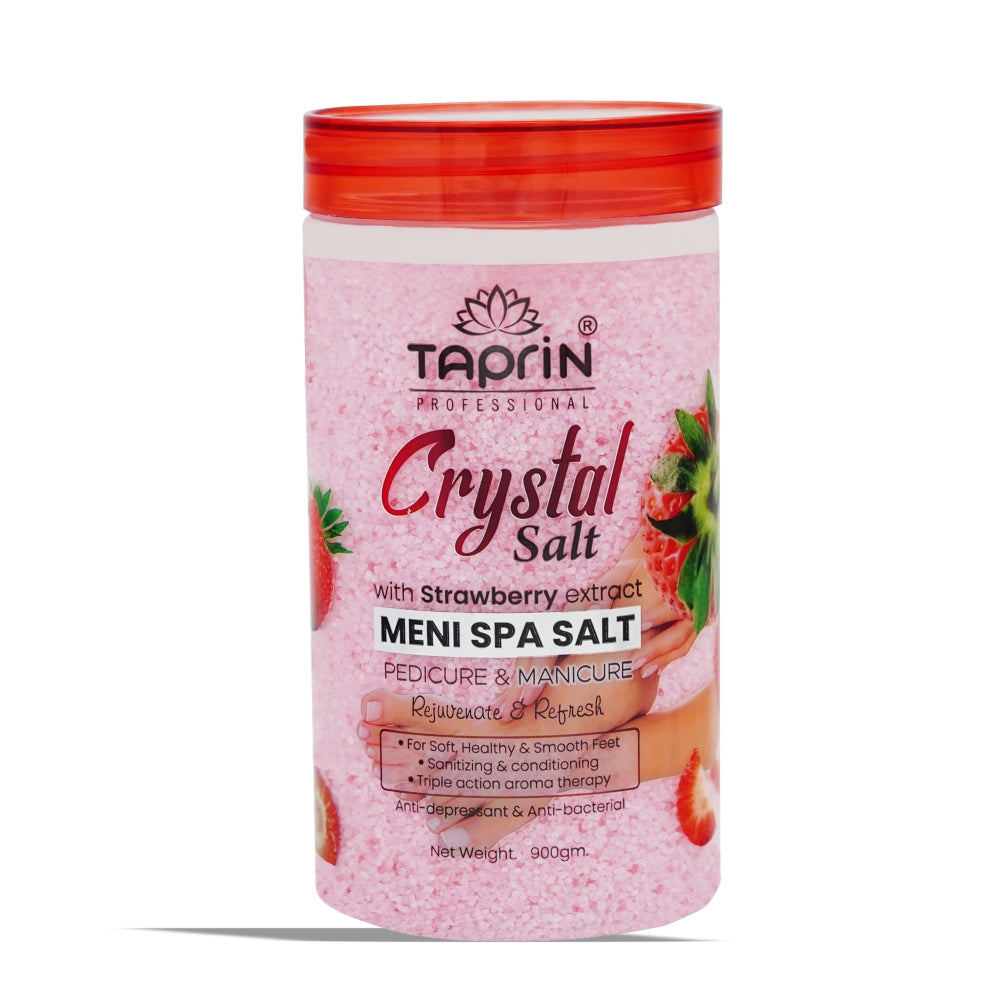Crystal Meni Spa Salt with Strawberry Extract