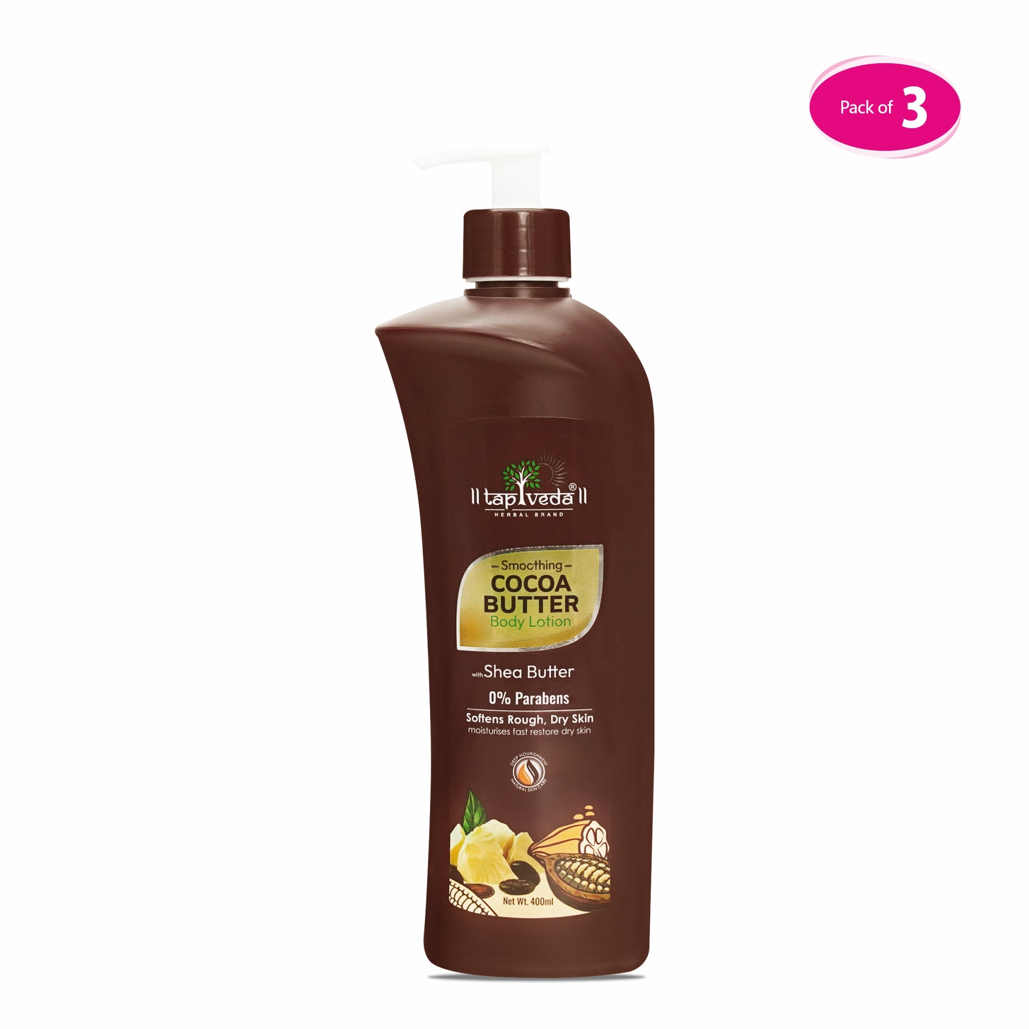 Moisturizer Body Lotion With Shea & Cocoa Butter in bulk 3 quantity