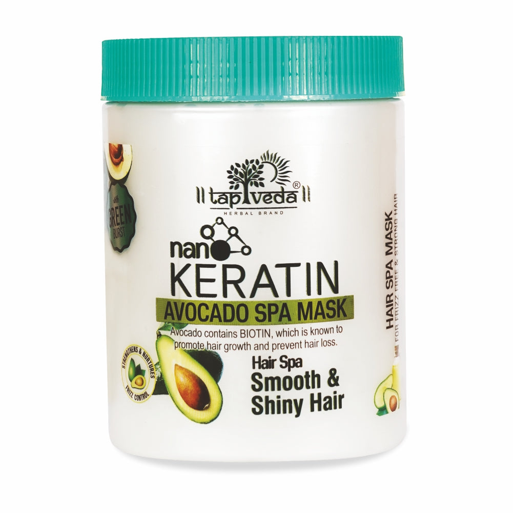 Avocado Nano Keratin Hair Spa Mask