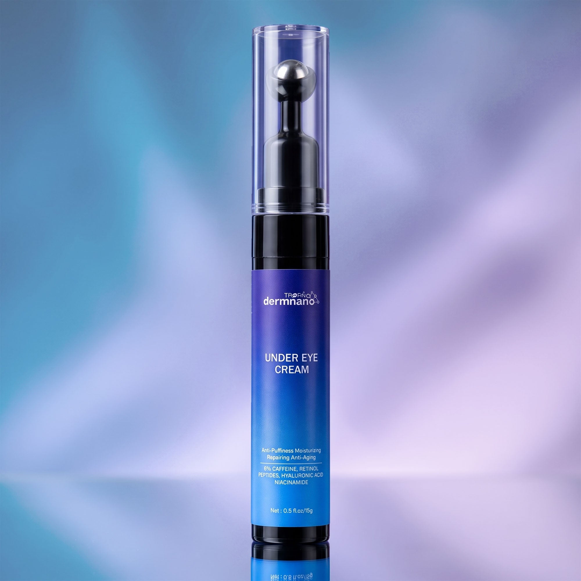 Under Eye Cream with Caffeine | Anti-Puffiness Hydrating Eye Cream with Retinol Peptides (15g)