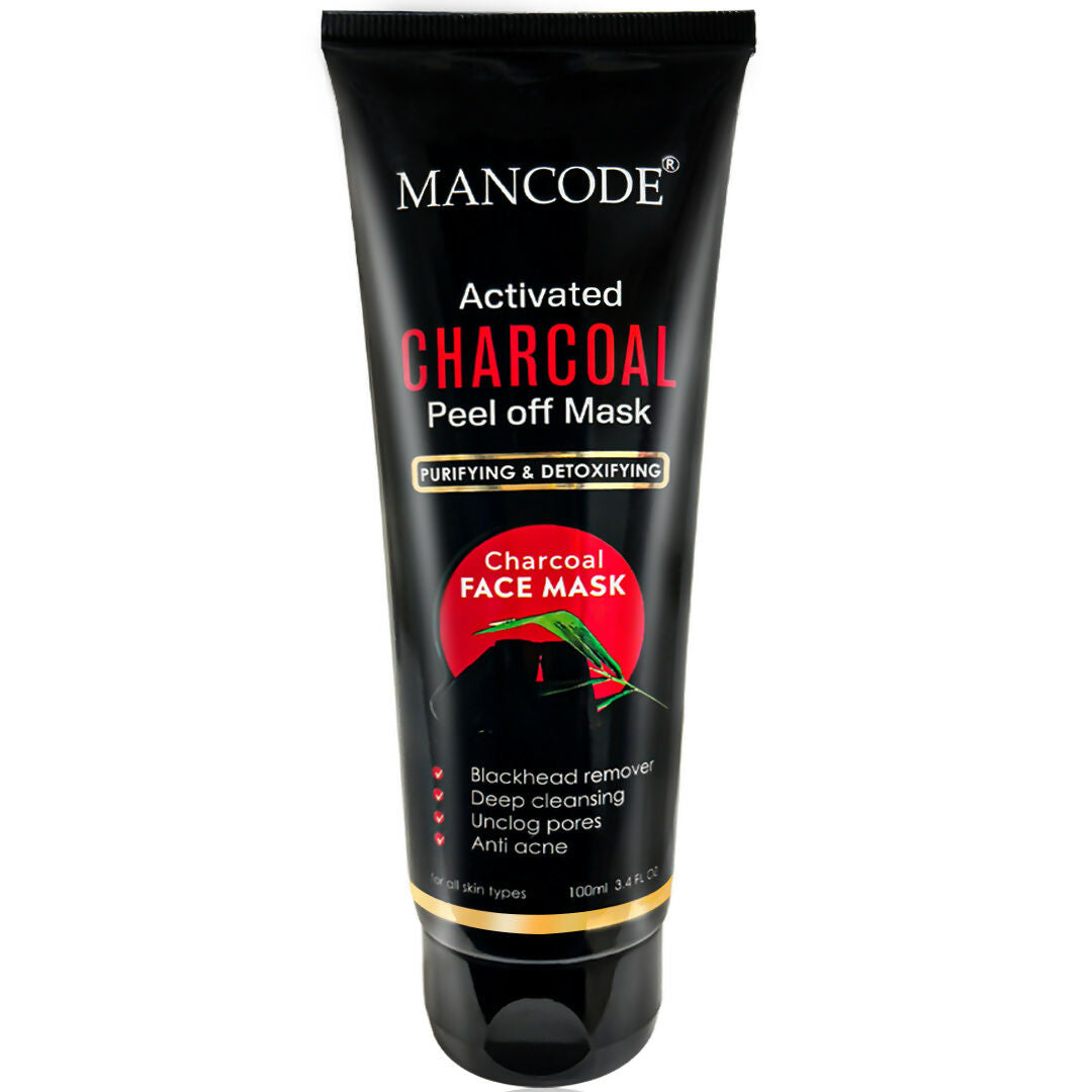 Mancode_Tube_Charcoal Peel off Mask_100ml 1