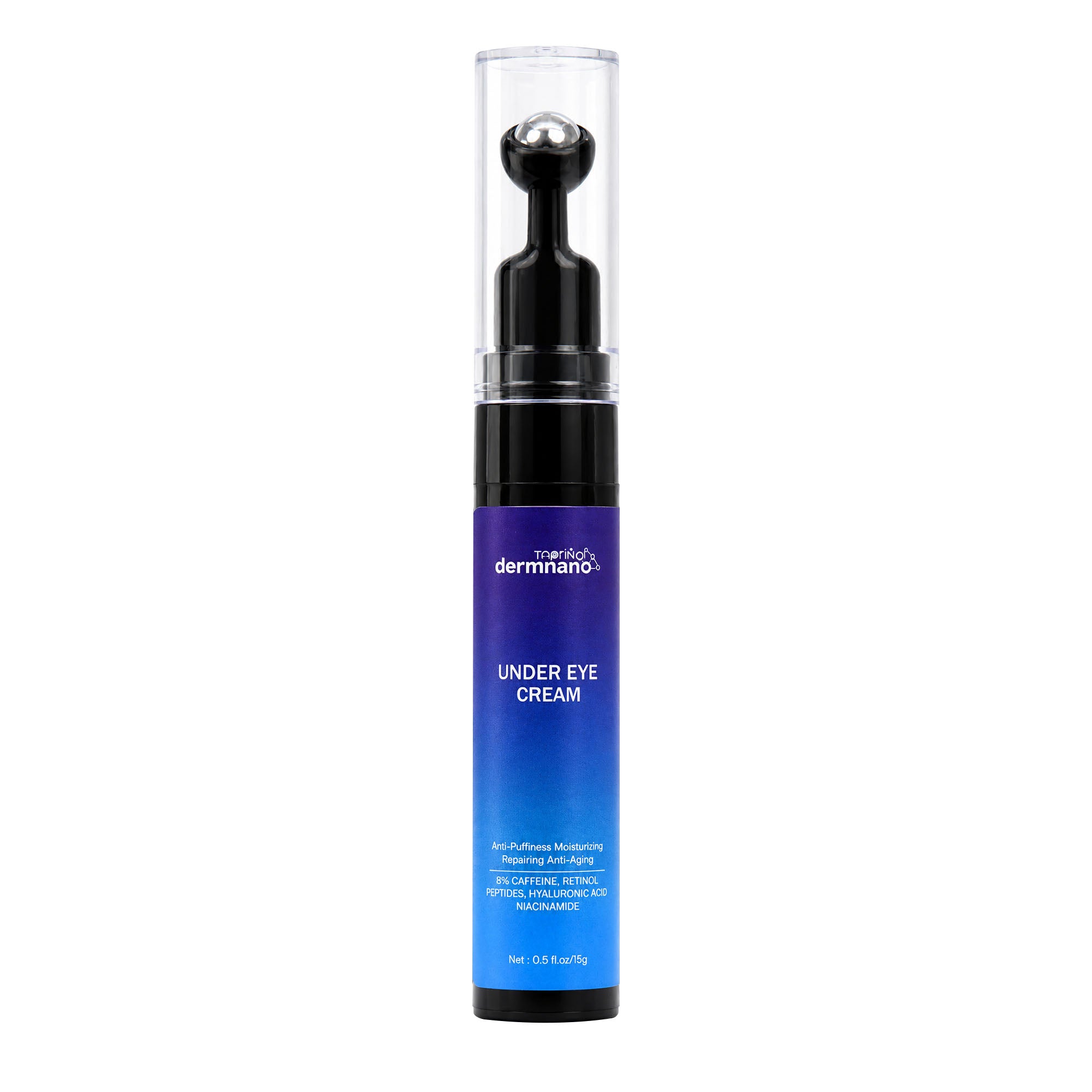 Under Eye Cream with Caffeine | Anti-Puffiness Hydrating Eye Cream with Retinol Peptides (15g)