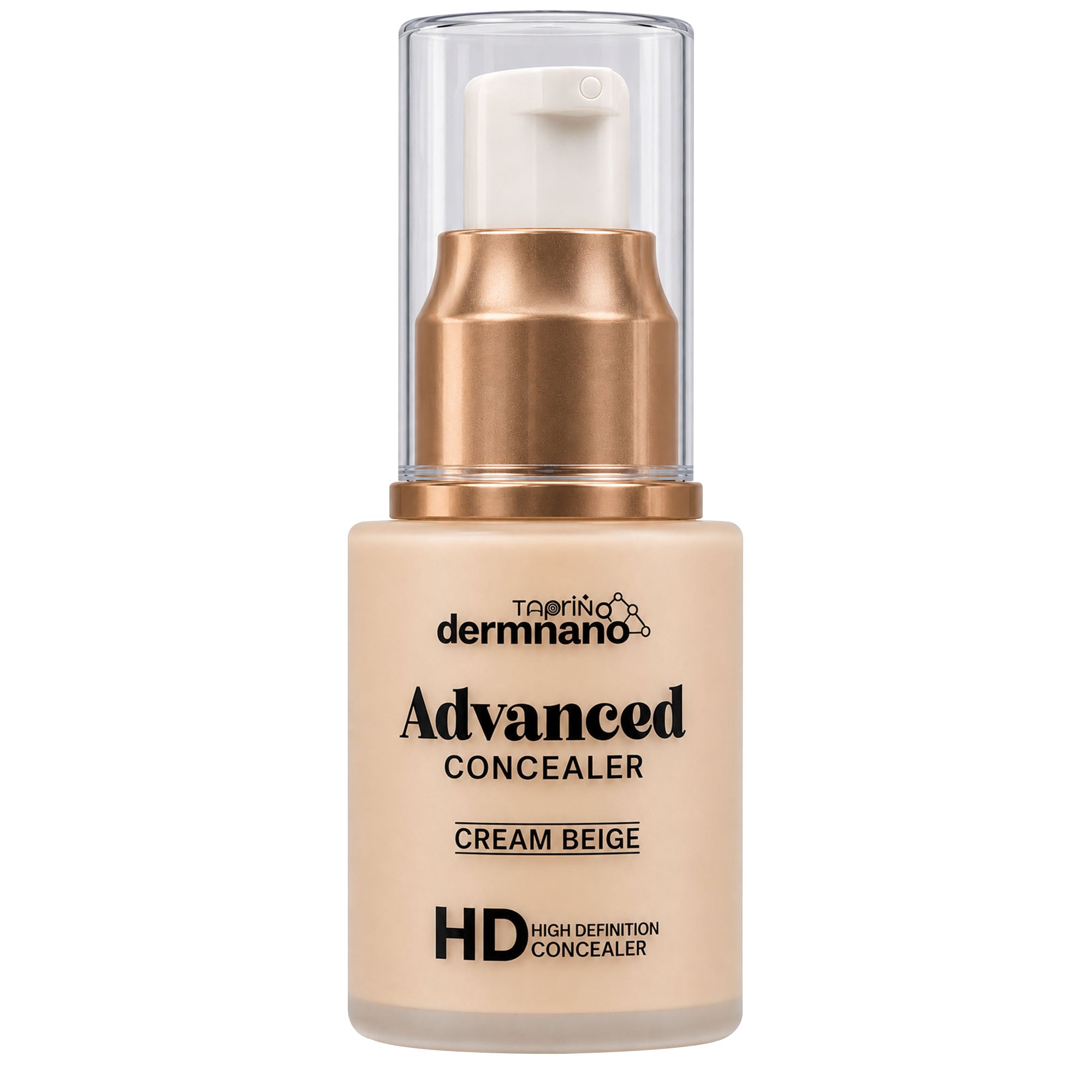 Advanced HD Concealer Cream Beige Shade | Flawless Liquid Makeup Concealer with HD Coverage | 30ml