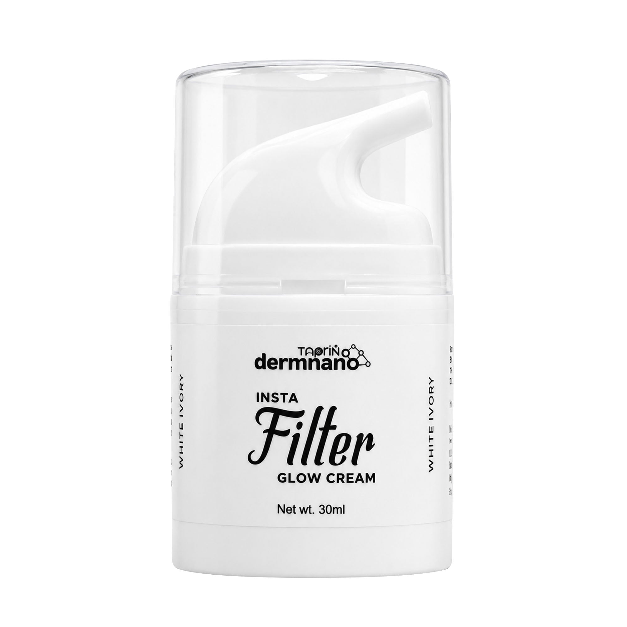 Insta Filter Glow Cream White Ivory | SPF 50 Instant Glow Cream | Smooth Filter Finish Makeup Cream (30ml)