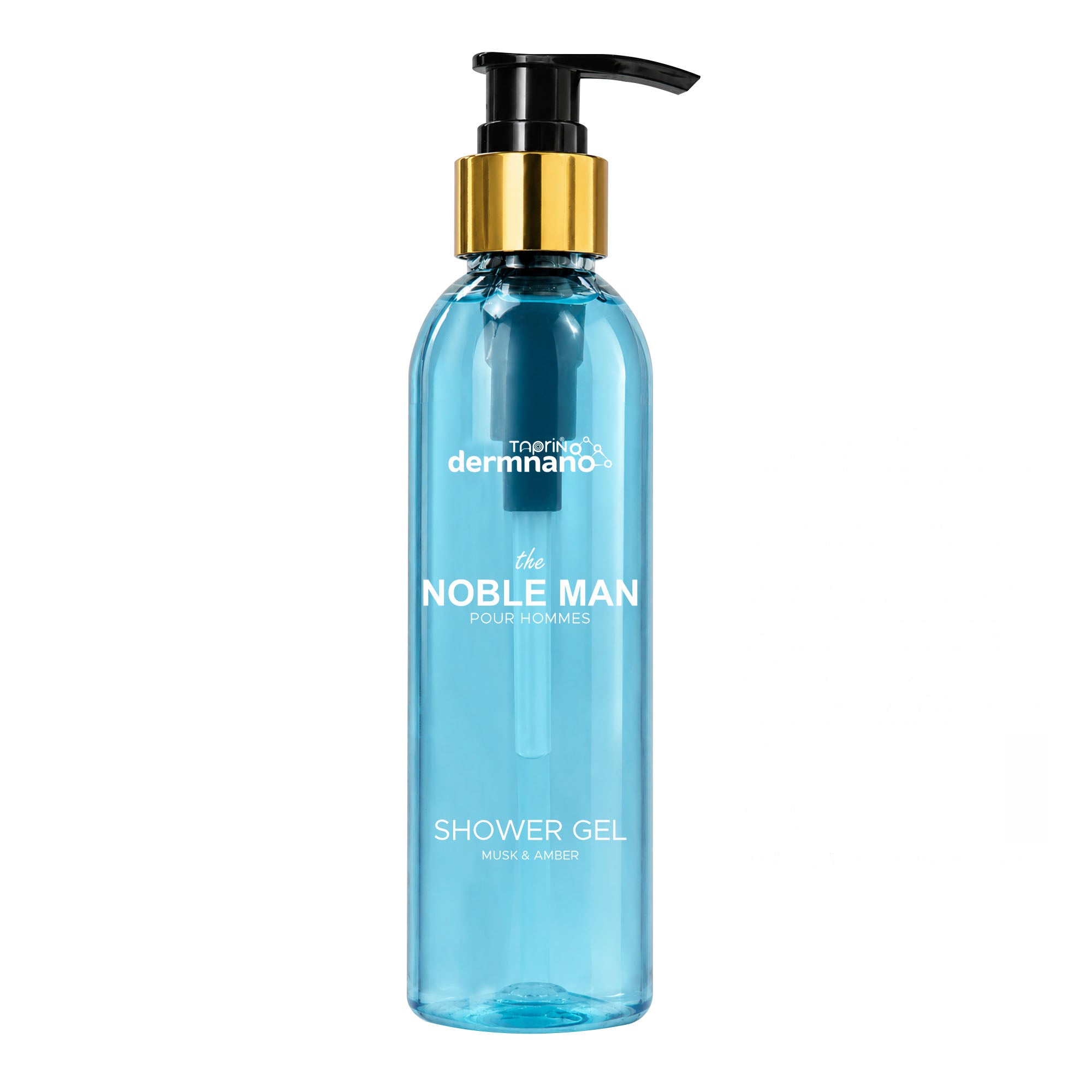 Taprin Dermnano The Noble Man Pour Hommes Shower Gel | Musk & Amber Men's Shower Gel | 200ml