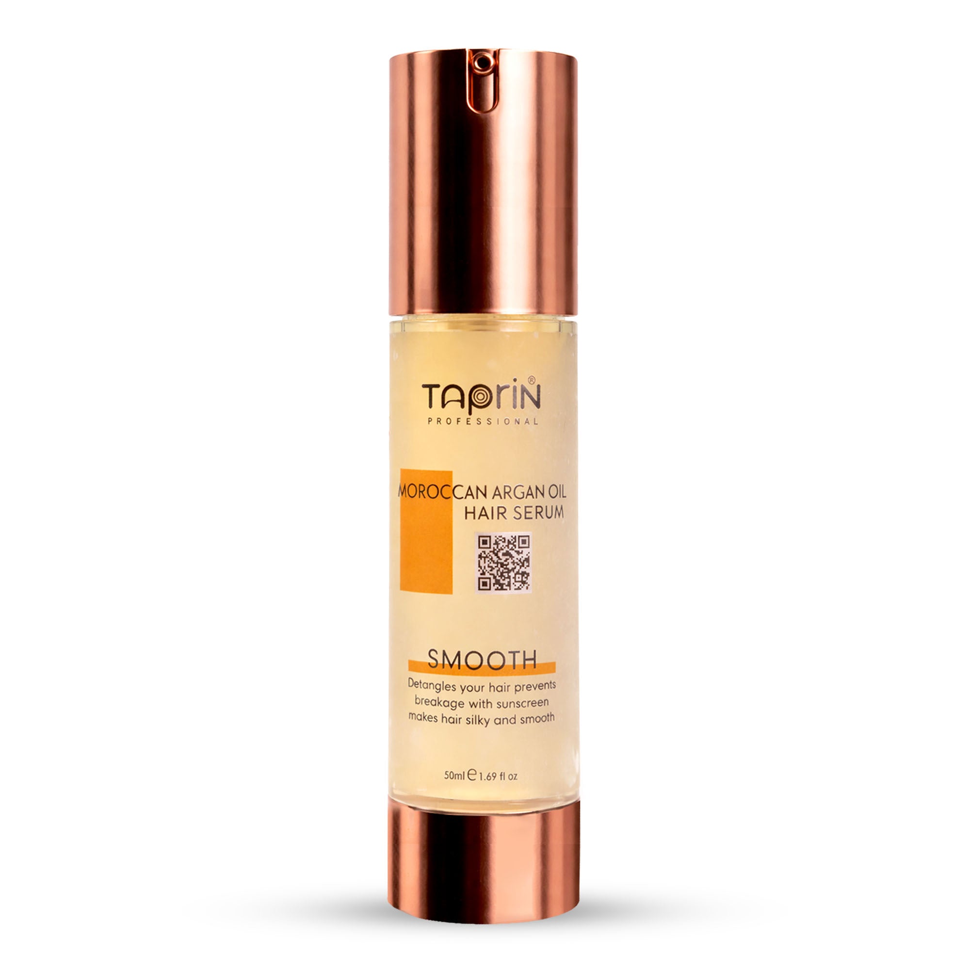 Moroccan oil hair serum for anti frizz smooth shiny hair.